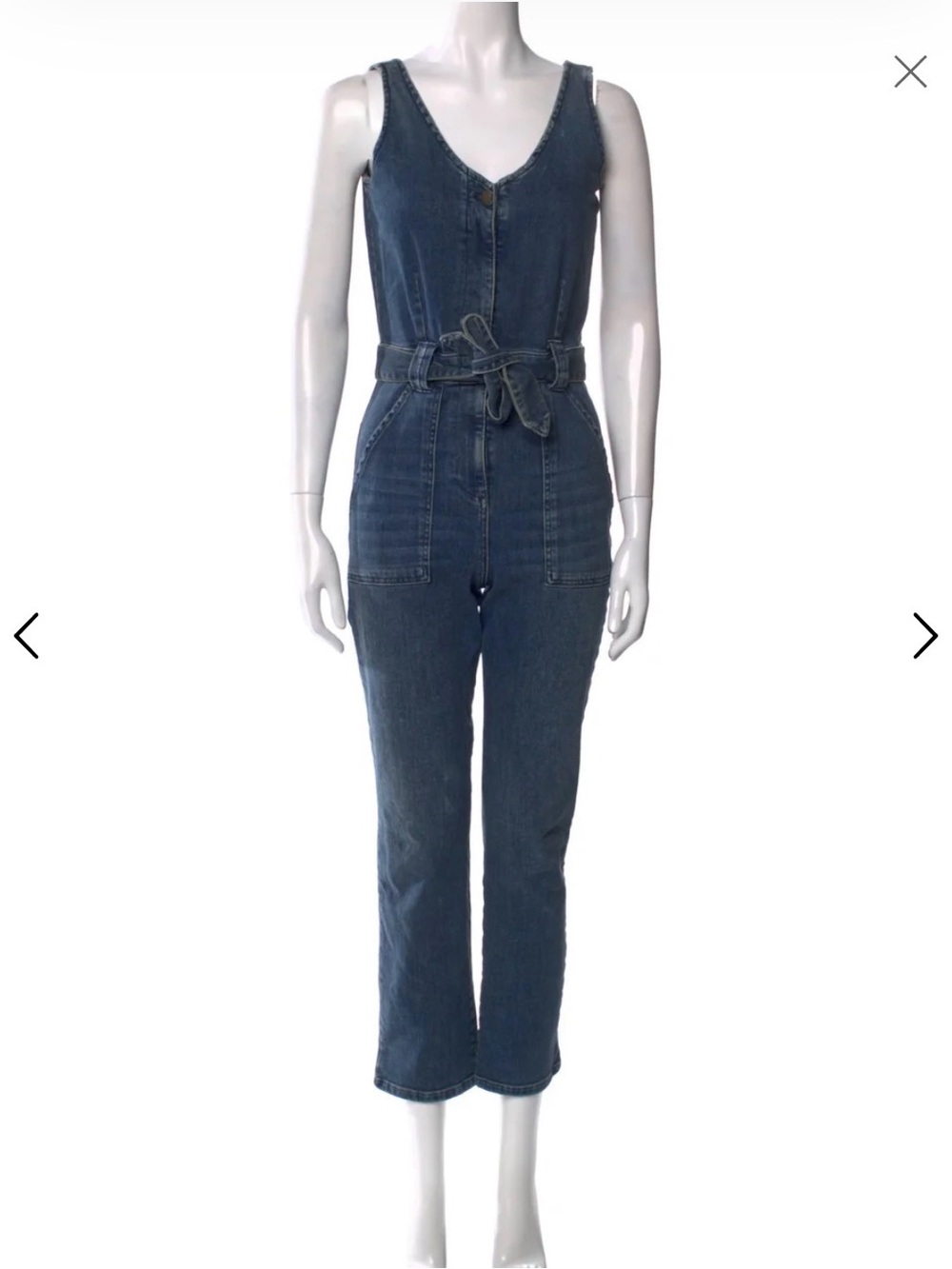 Reformation Denim Jumpsuit size small / 4